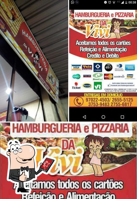 See this image of Hamburgueria e Pizzaria da Vivi