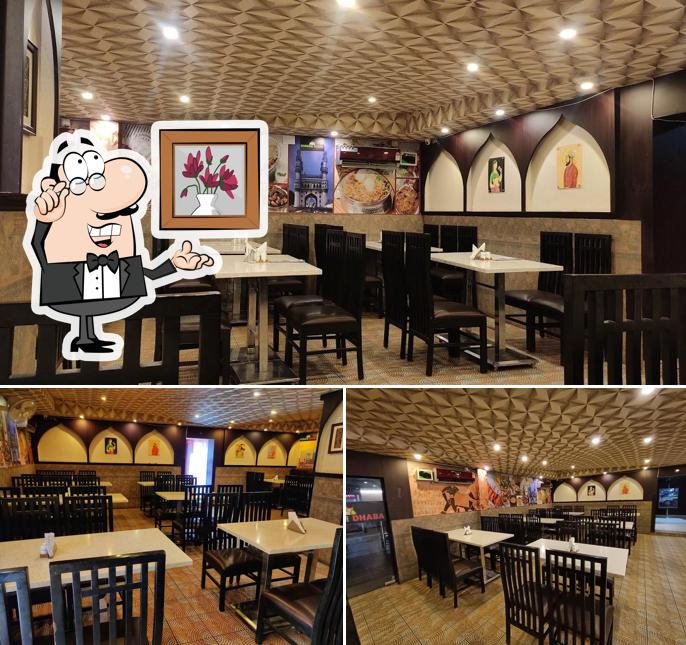 The interior of Mungeri Dhaba