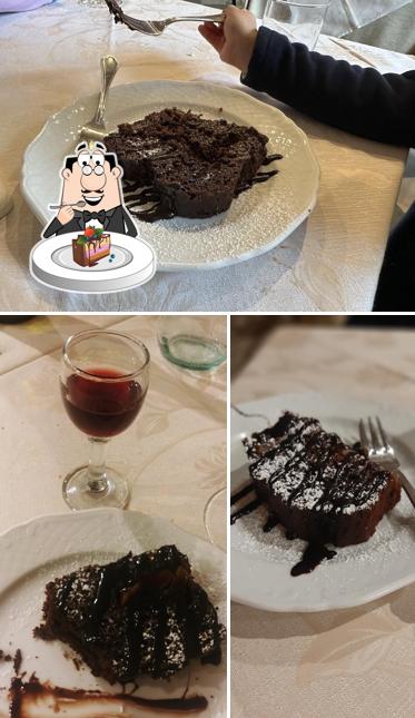 Torta al cioccolato al Ristorante Il Pozzo