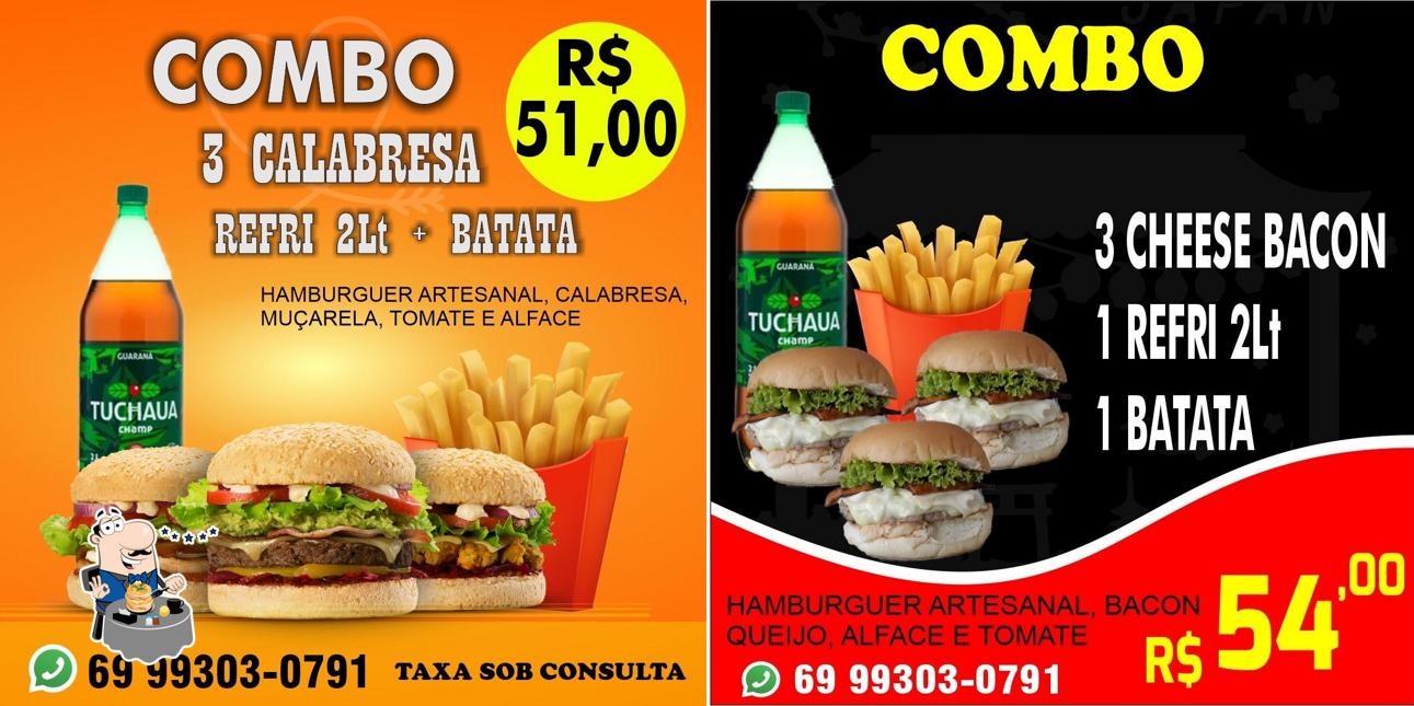 Comida em WA BURGERS