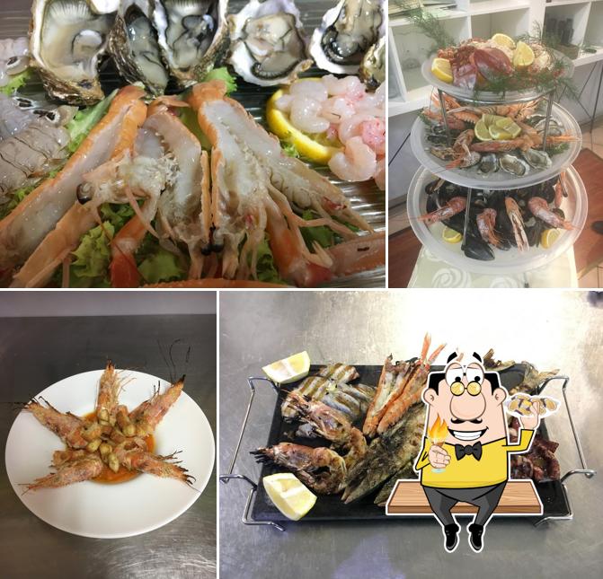 "Ristorante il Galeone" предоставляет широкий ассортимент блюд из морепродуктов