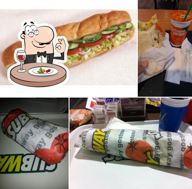 Comida em Subway