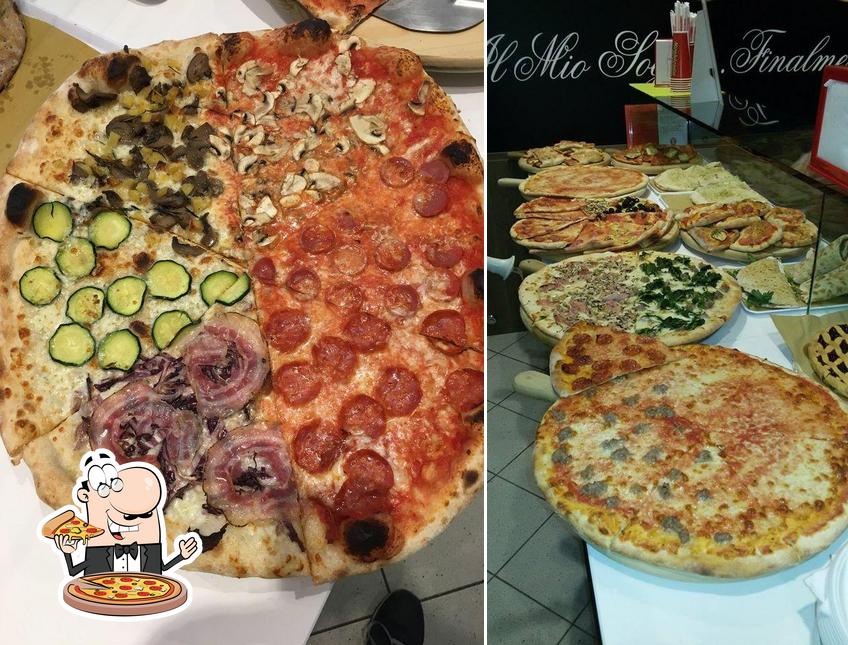 Prenditi tra le molte varianti di pizza