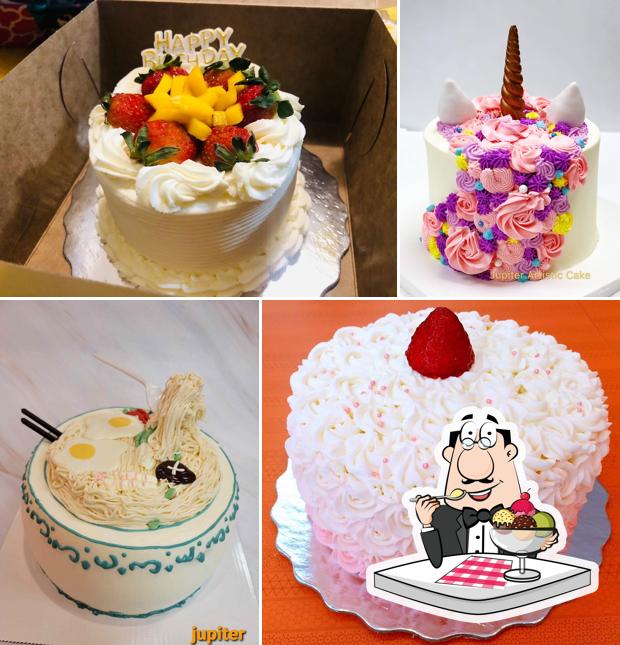 Don’t forget to order a dessert at Jupiter Artistic Cake (Bita Bakery)