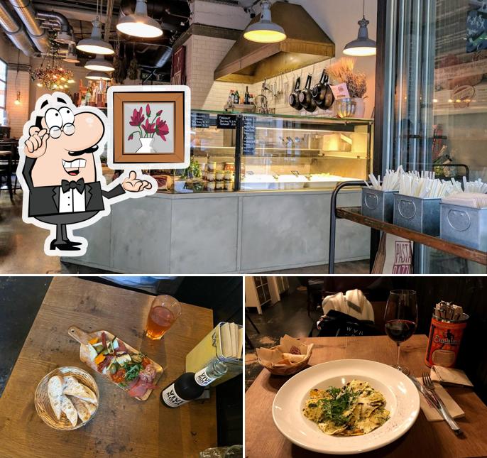 Pastarazzi si caratterizza per la interni e cibo