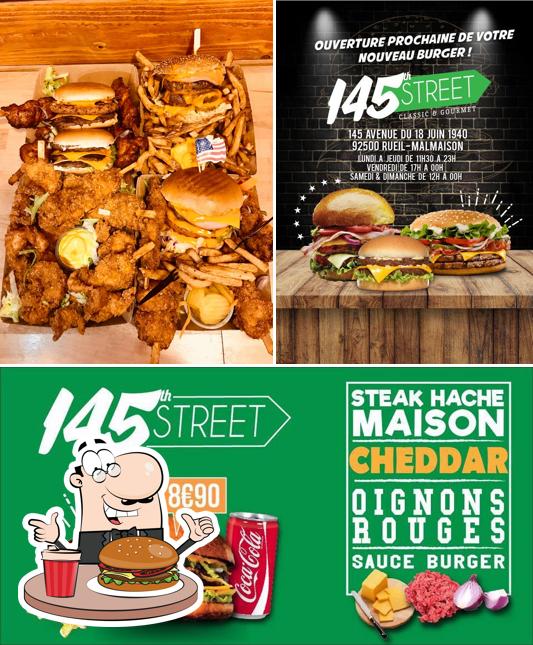 Commandez un hamburger à 145 Street