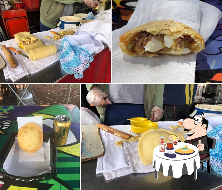 Prato de queijo em Empanadas Argentinas Iguaçú