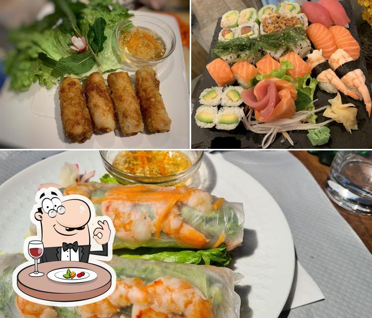 Plats à Thaï & sushi