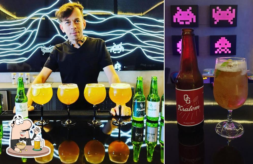 Arcadia Barcade @ Bangkok 2049 te ofrece gran variedad de cervezas