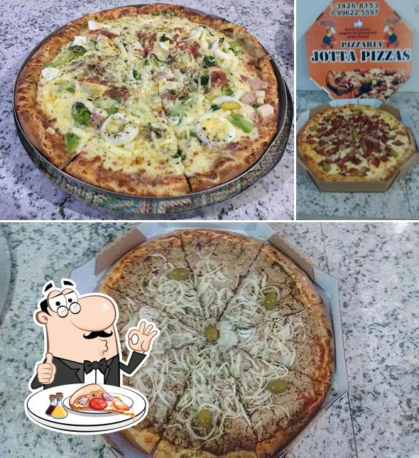 No Jotta Pizzas, você pode provar pizza