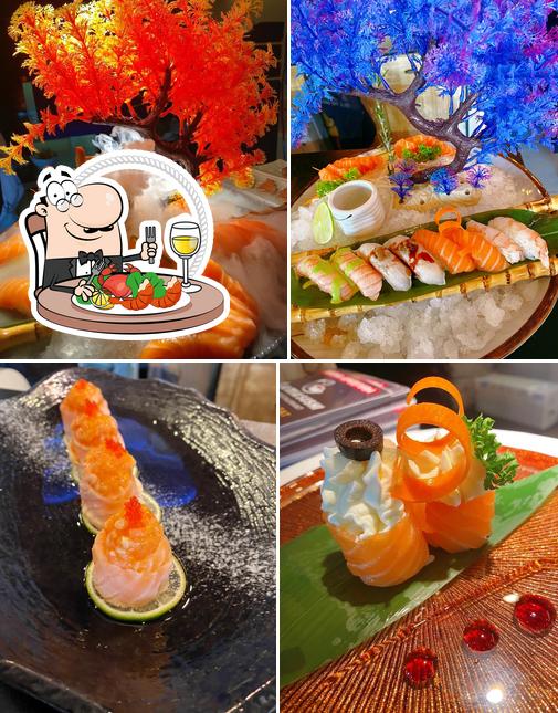 Try out various seafood dishes available at Mia Mia sushi