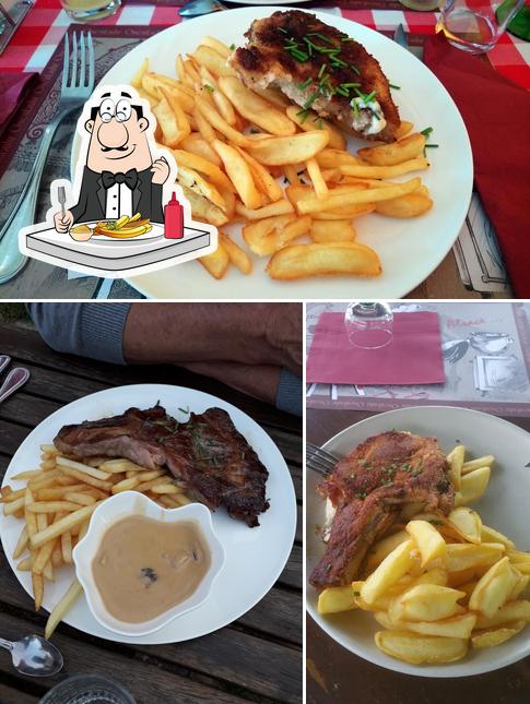 Essayez des pommes frites à Auberge Au Bon Chasseur