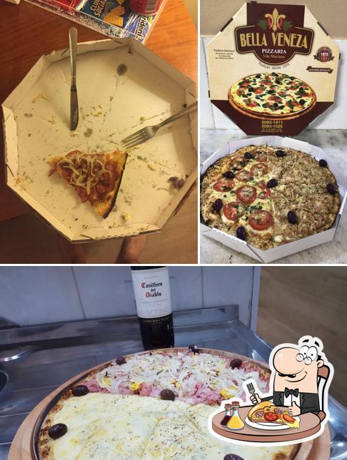 Experimente pizza no OISHII PASTÉIS