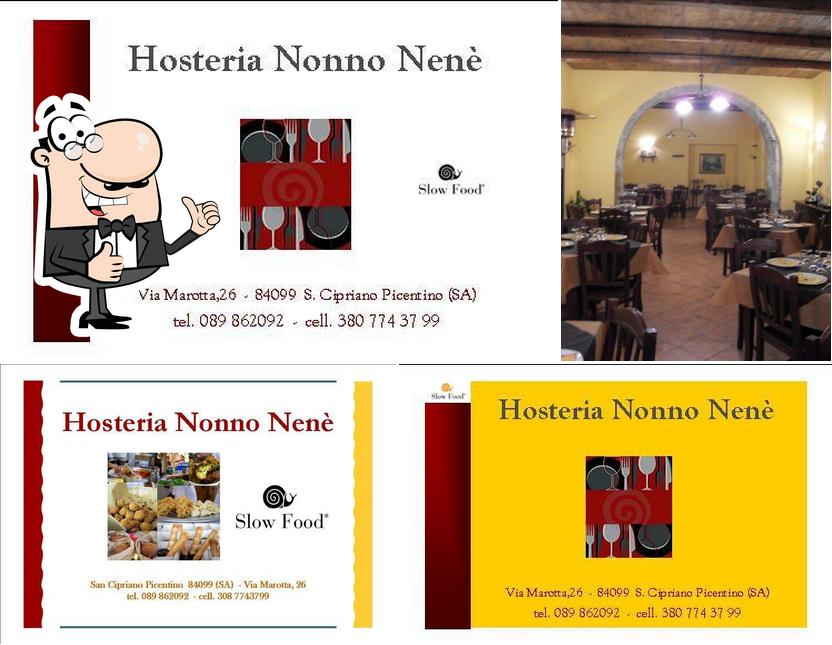 Здесь можно посмотреть изображение ресторана "Osteria di Nonno Nenè San Cipriano Picentino"