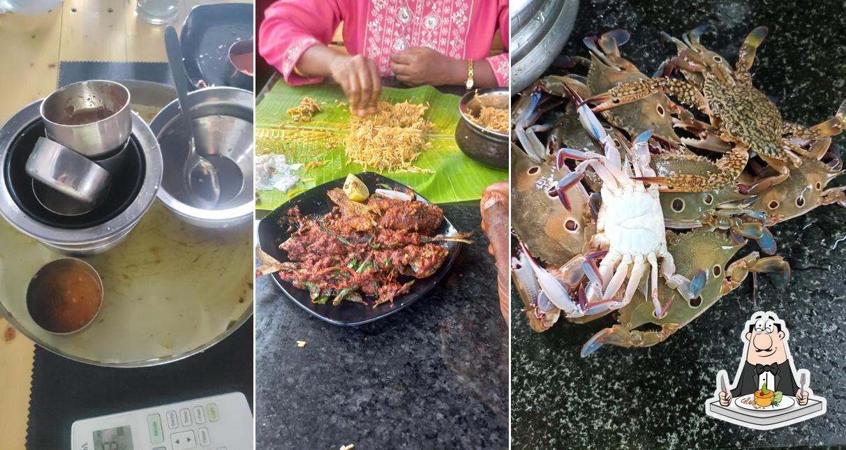 Food at The Samudhra Sea Food Restaurant