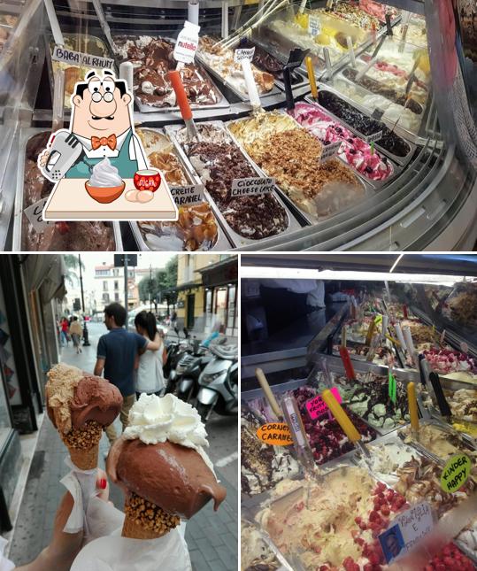 Primavera - Gelateria e Pasticceria - bar serve un'ampia selezione di dolci