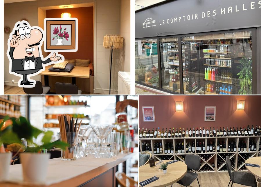 L'intérieur de Le Comptoir des Halles