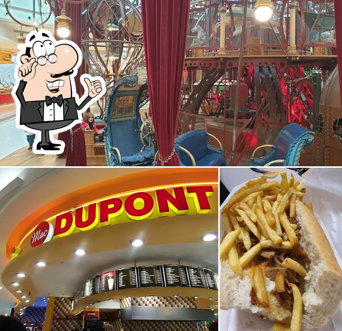 Voici l’image affichant la intérieur et nourriture sur Mac Dupont