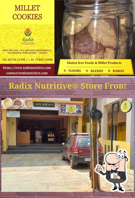 The interior of Radix Nutritive I Gluten-free, Vegan, Specialty Foods and Millets