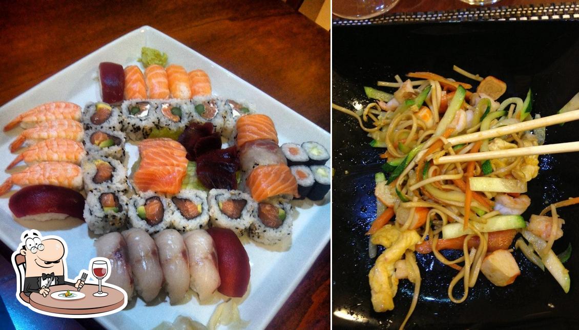 Platti al Ristorante Giapponese Sushi Autunno