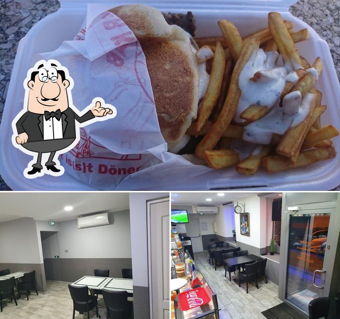 Entre la variedad de cosas que hay en Royal grill también tienes interior y comida