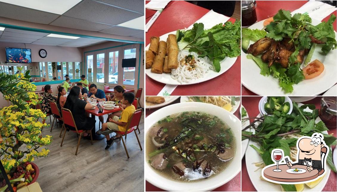 Food at Phở KIM AN Restaurant