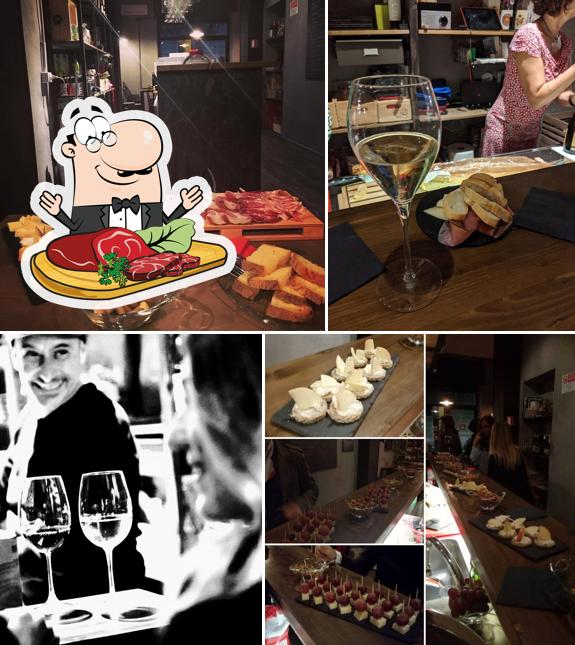 Ordina i un pasto a base di carne a La Volpe e il Vino