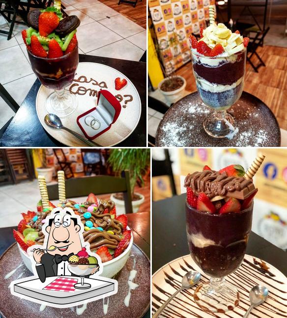 Bistrô Do Açaí - Estrada Do Pré oferece uma escolha de pratos doces