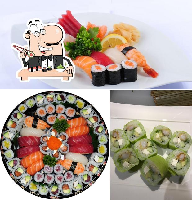 Choisissez de nombreuses options de sushi