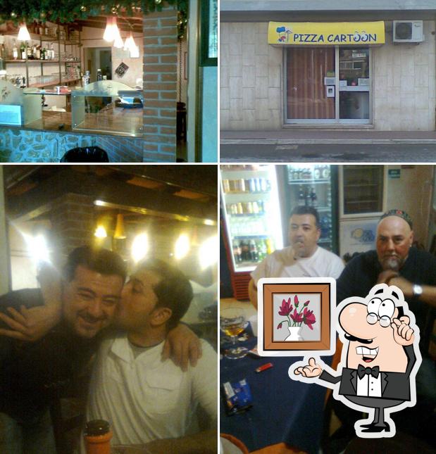 Dai un'occhiata agli interni di Pizza Cartoon