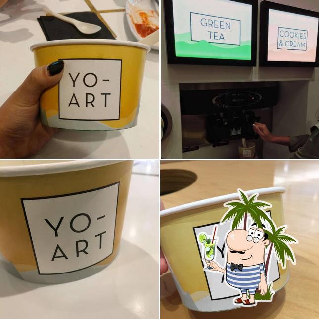 Mire esta imagen de Yo-Art Frozen Yoghurt