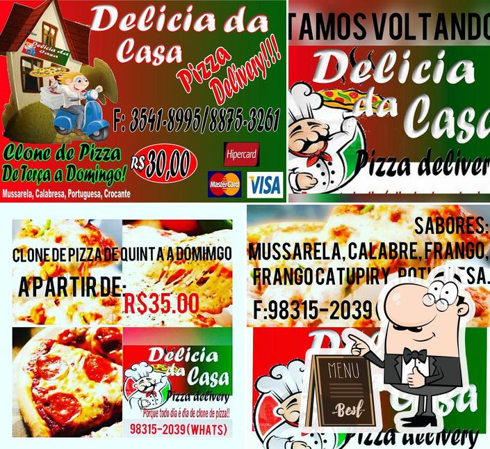 See the photo of Delicia Da Casa Pizza