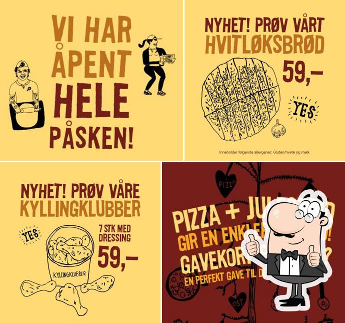 Это снимок пиццерии "Pizzabakeren Hommersåk"