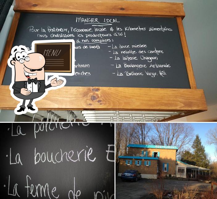 L’image de la tableau noir et extérieur concernant L'Étrier, Restaurant & Boutique Gourmande