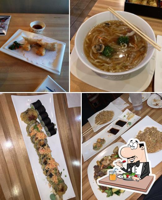 Еда в "Sakana Japanese Sushi & Steak House"