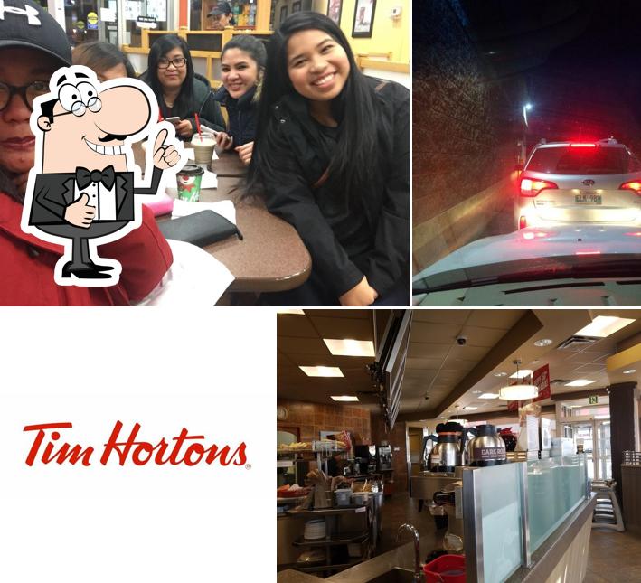 Here's an image of Tim Hortons