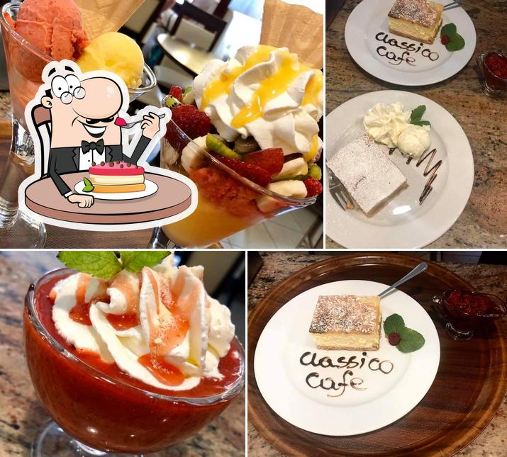 "Classico Cafe" представляет гостям большой выбор десертов