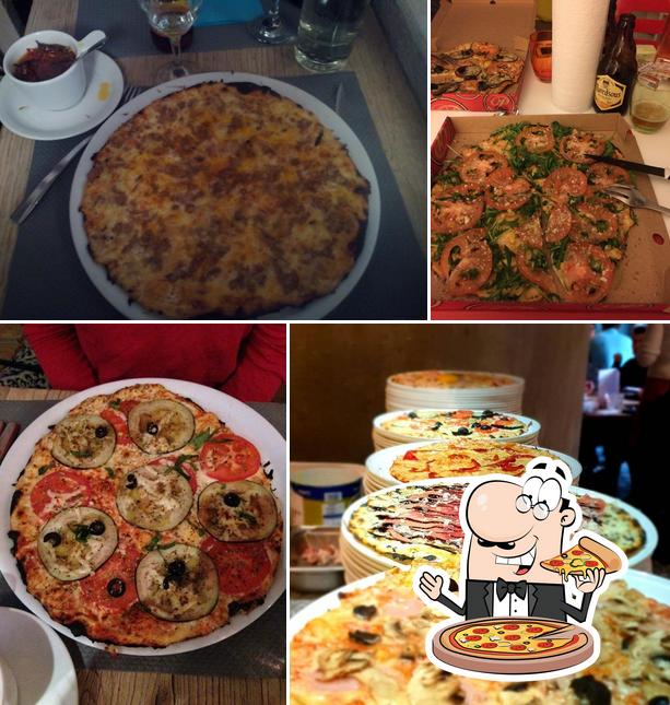 Get pizza at Pizzeria Guiseppino