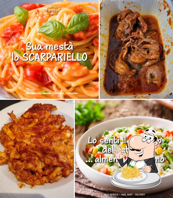 Spaghetti alla carbonara al Companatico
