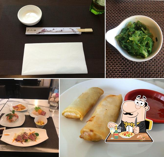 Food at Shin Fusion Restaurant