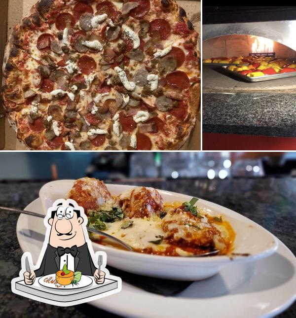 Food at Cartelli's North End Pizza & Pasta
