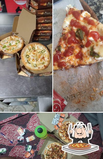 Pick pizza at Hot Pizza Ace