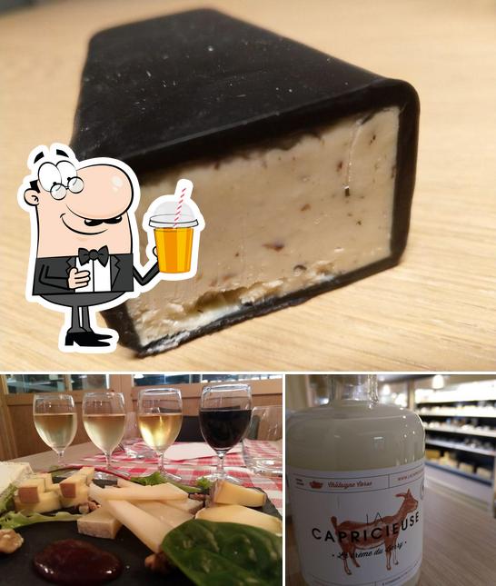 Profitez d'une boisson à La grappe à fromages