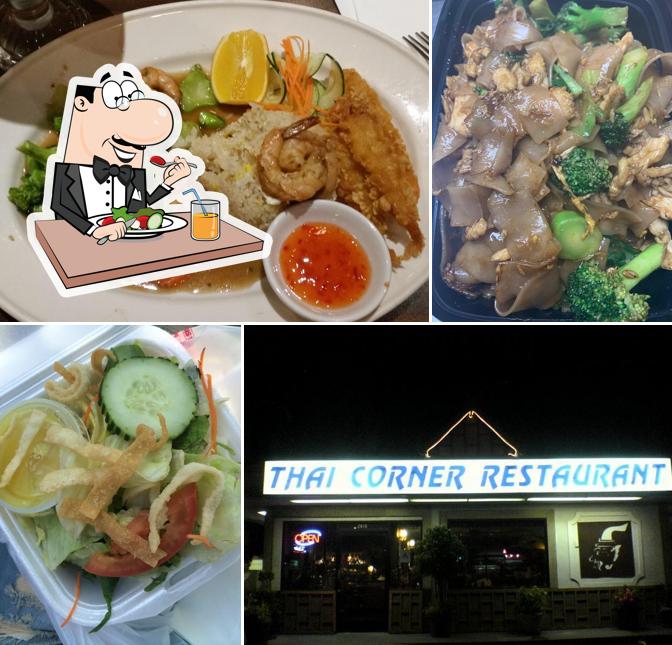 Food at Thai Corner Restaurant