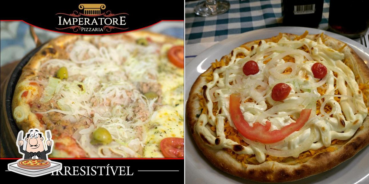 Peça pizza no Pizzaria Imperatore