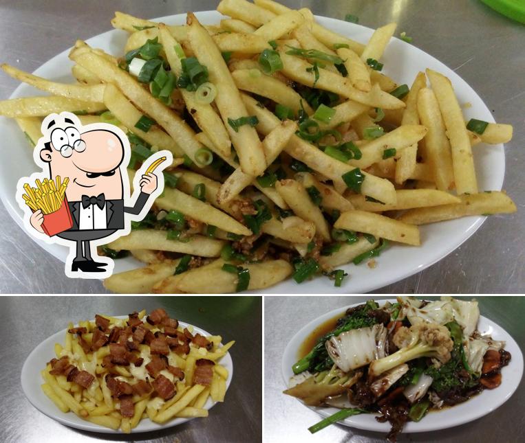 Experimente cbatatas fritas francesas no Recanto do Sabor Cozinha Chinesa