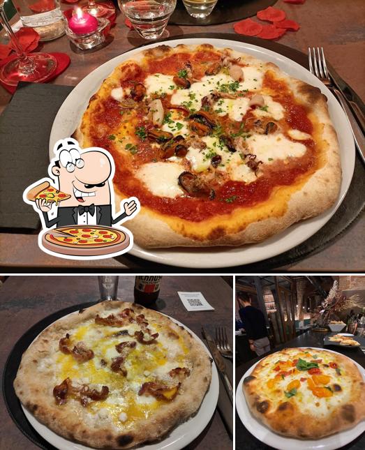 Order pizza at Salenero Pizzeria contemporanea