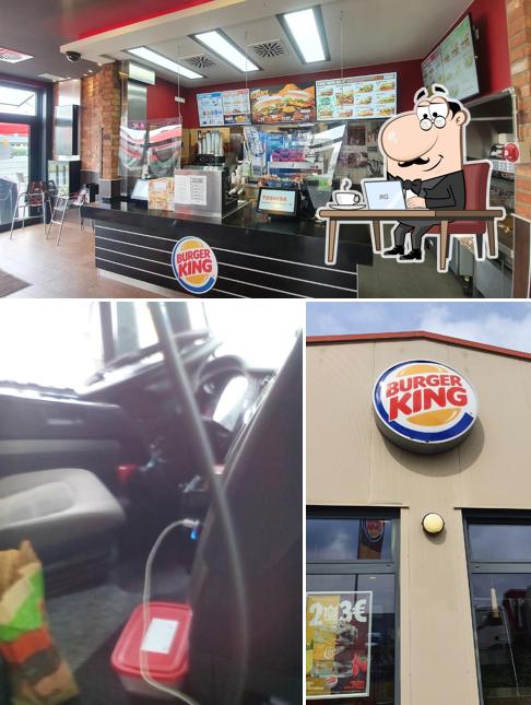 L'intérieur de Burger King Bornheim