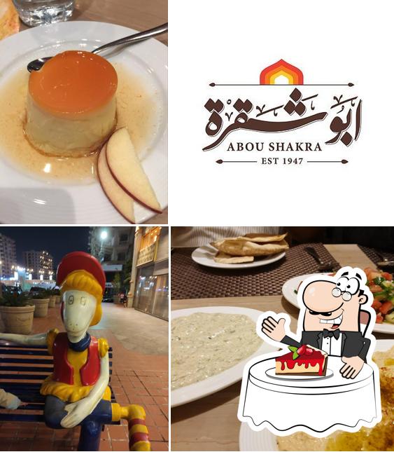 Abou Shakra Restaurants offre une variété de desserts