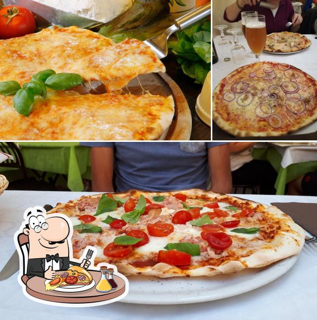 Choisissez des pizzas à Pizzeria L'Impronta di Anfosso Antonietta